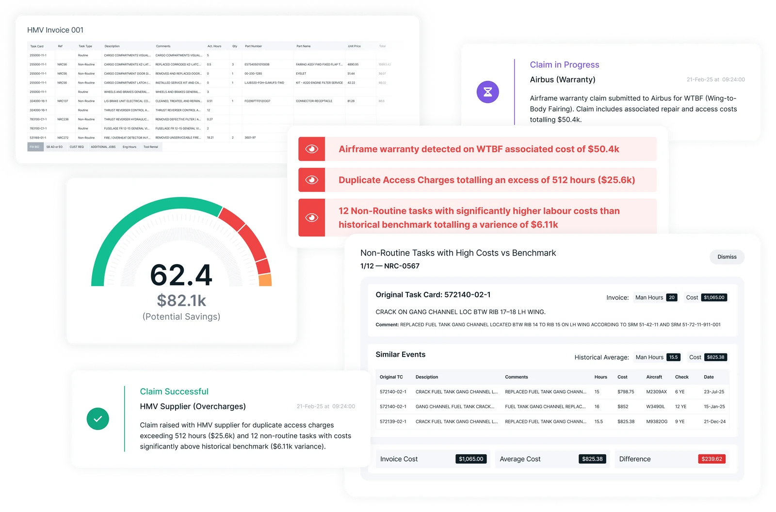 ValStream Airframe Invoice Diagnostic Report